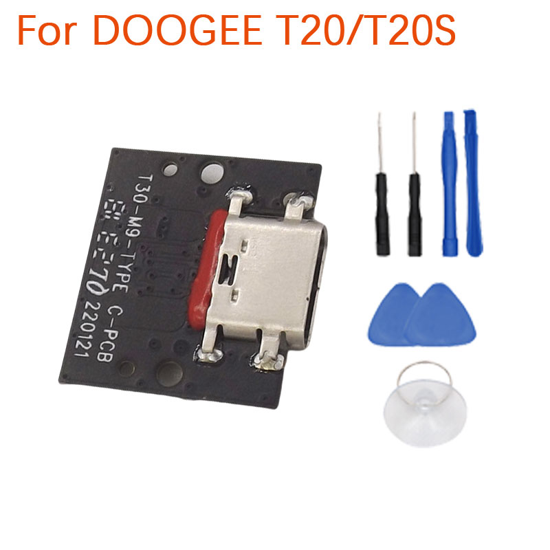 Doogee Tablet Accessories - Новая оригинальная USB-плата DOOGEE T20 T20S,