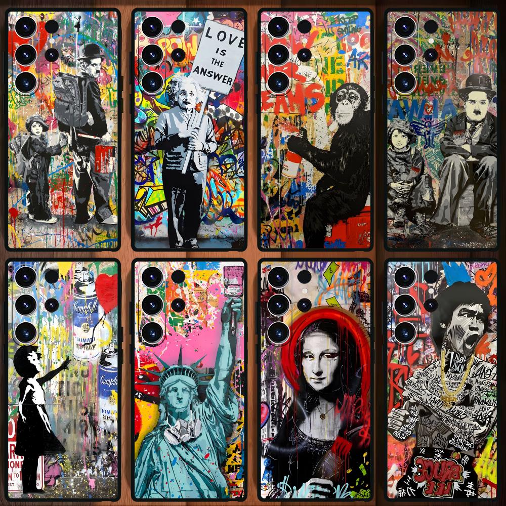 Samsung Galaxy S25 - Чехол для телефона Banksy Graffiti Art