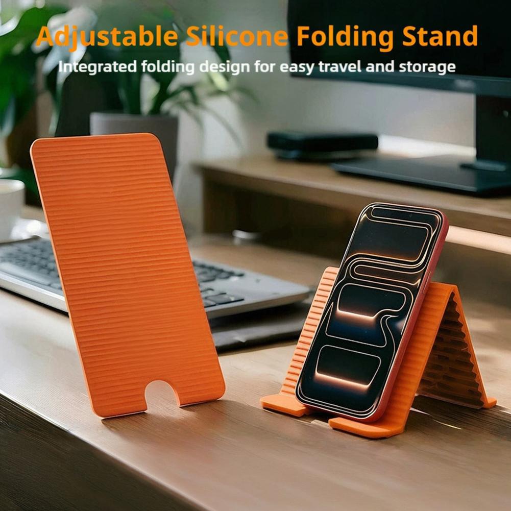 Useful Tablet Accessories - Гибкая складная силиконовая подставка для телефона,