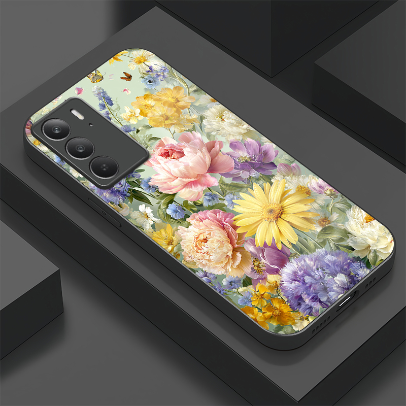 Realme C67 - Чехол для телефона из закаленного стекла
