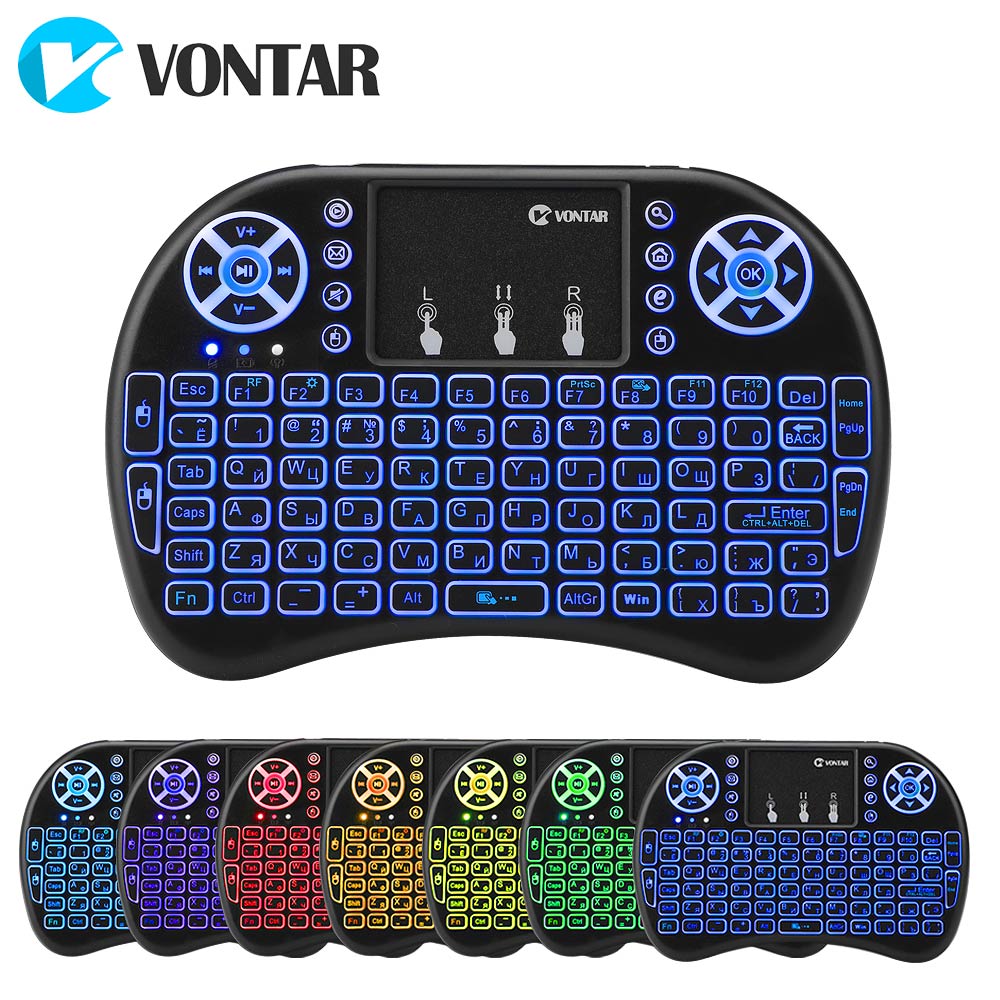 Accessories For Android Tablet - Беспроводная клавиатура VONTAR I8 (русская, английская,