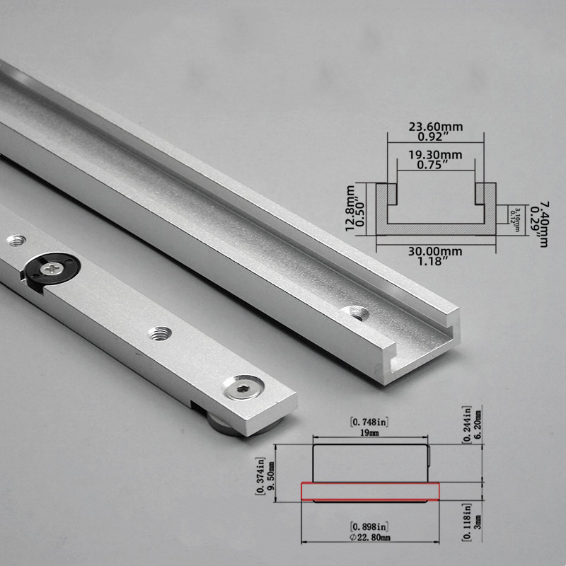Tablet Accessories Set - 2 шт. комплект направляющих для Т-образного