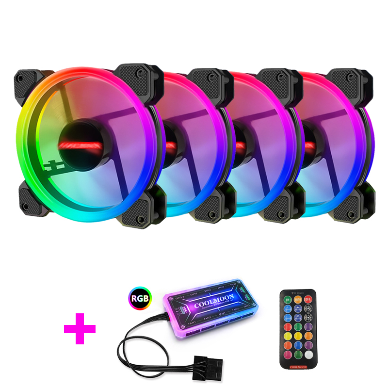 Tablet With All Accessories - Вентилятор Coolmoon для корпуса ПК, RGB-вентилятор