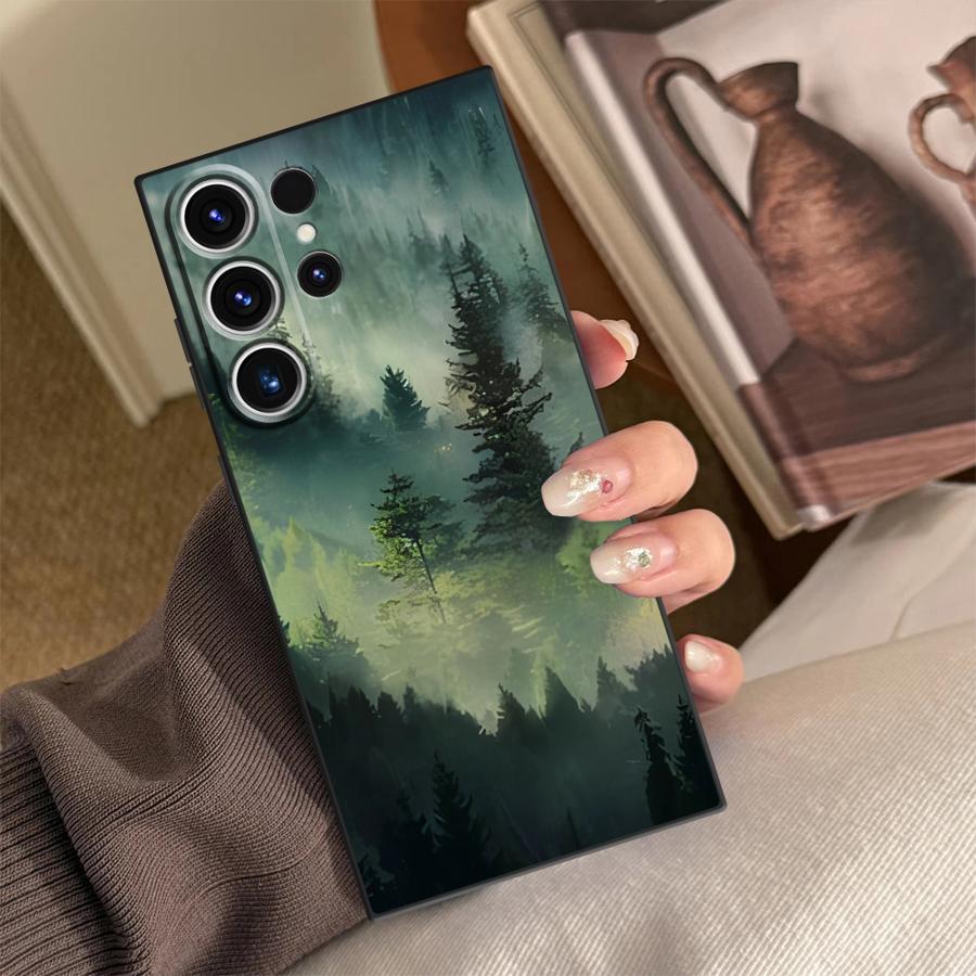 Tablet S9 Fe Accessories - Чехол Forest Mist для Samsung Galaxy
