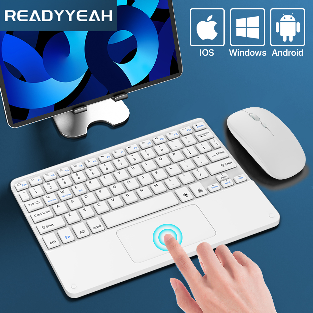 Accessories For Android Tablet - Сенсорная панель Беспроводная клавиатура и мышь