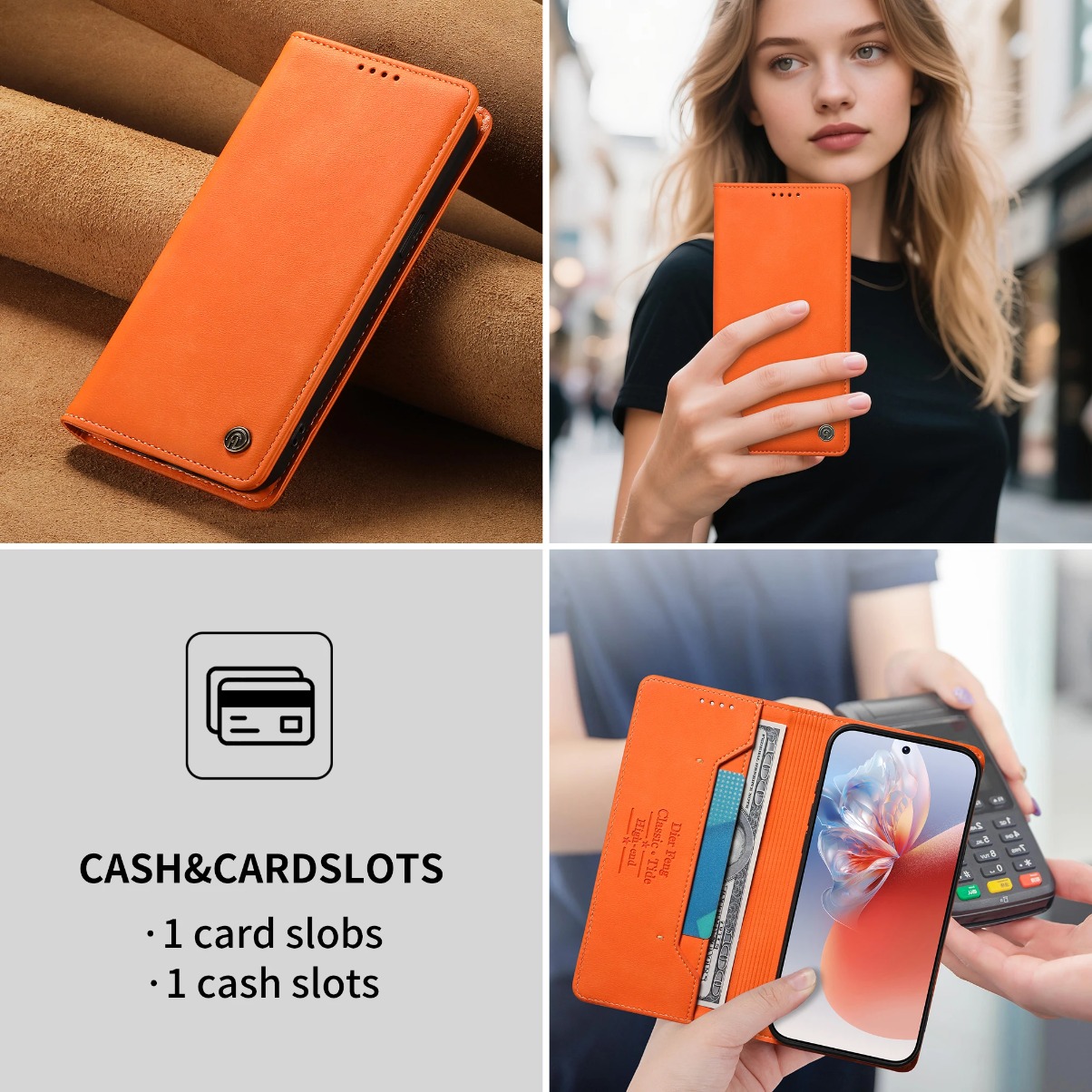 Чехол-кошелек с RFID-защитой и – обзор и цена Tablet S9 Fe Accessories