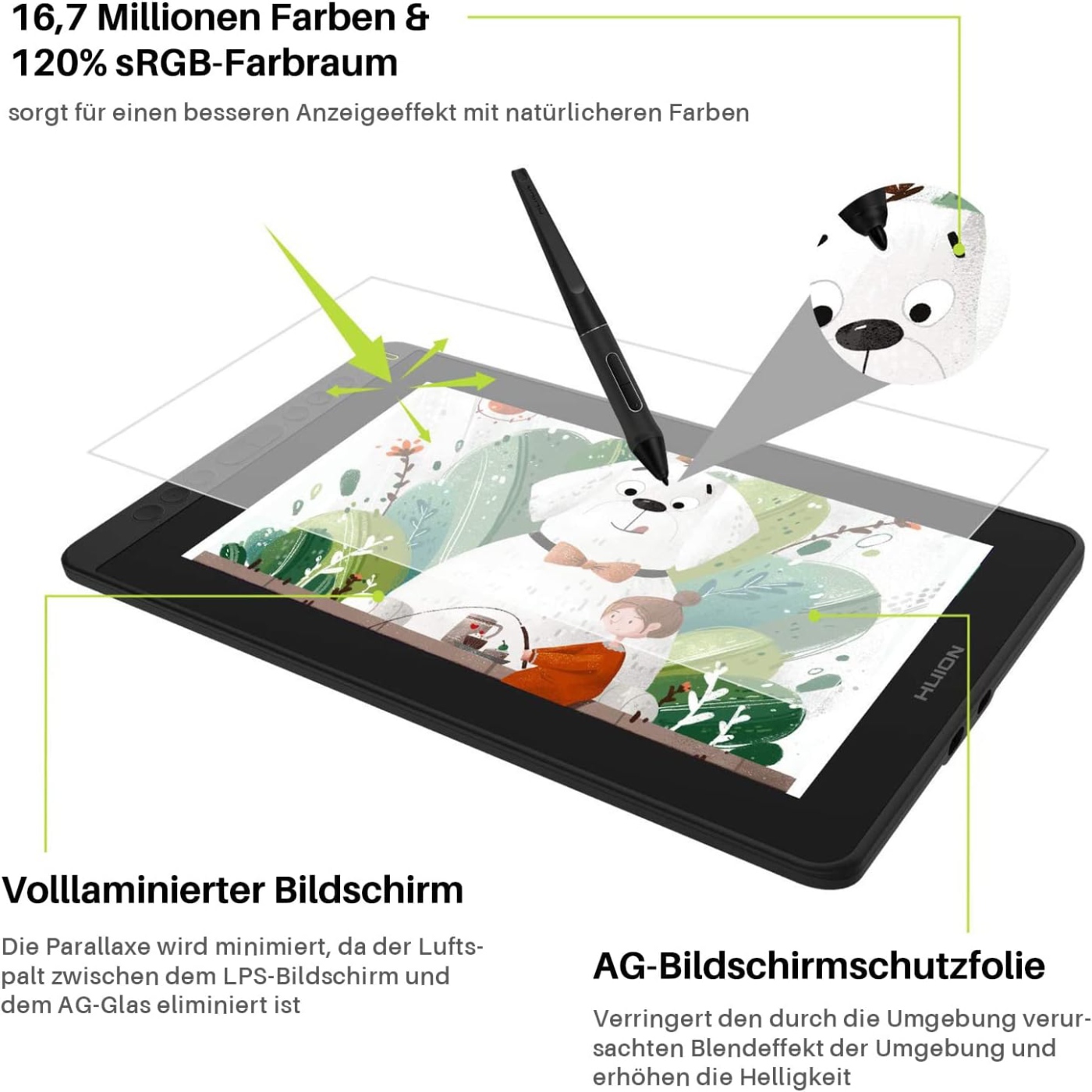 Графический планшет HUION Kamv – обзор и цена Graphic Tablet Accessories