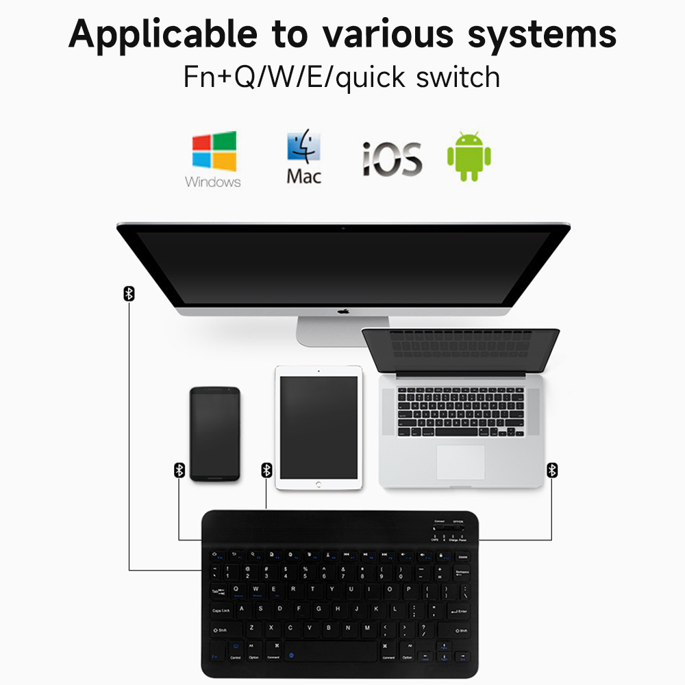 Bluetooth клавиатура для IOS A – обзор и цена Tablet Accessories Keyboard