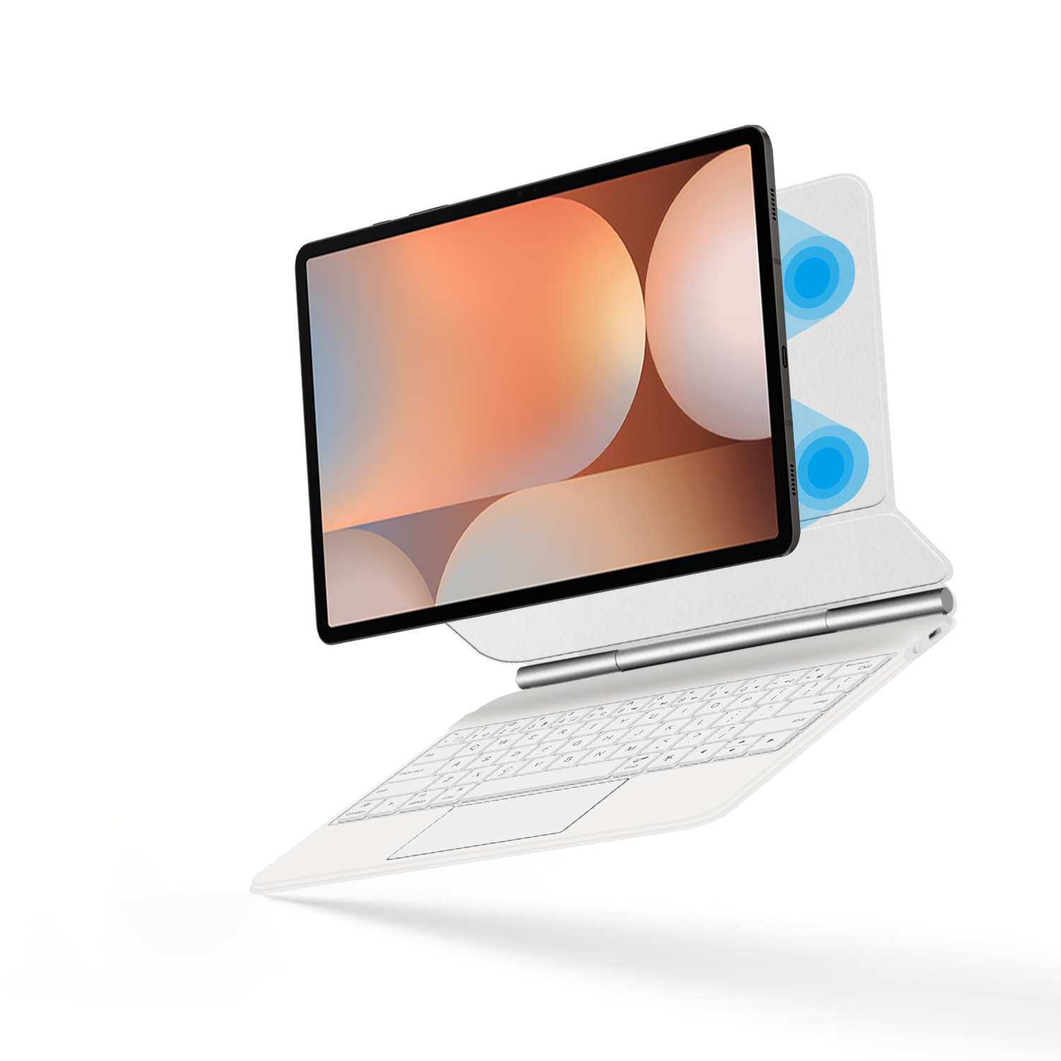 Волшебная клавиатура для Samsu – обзор и цена Tablet S9 Fe Accessories