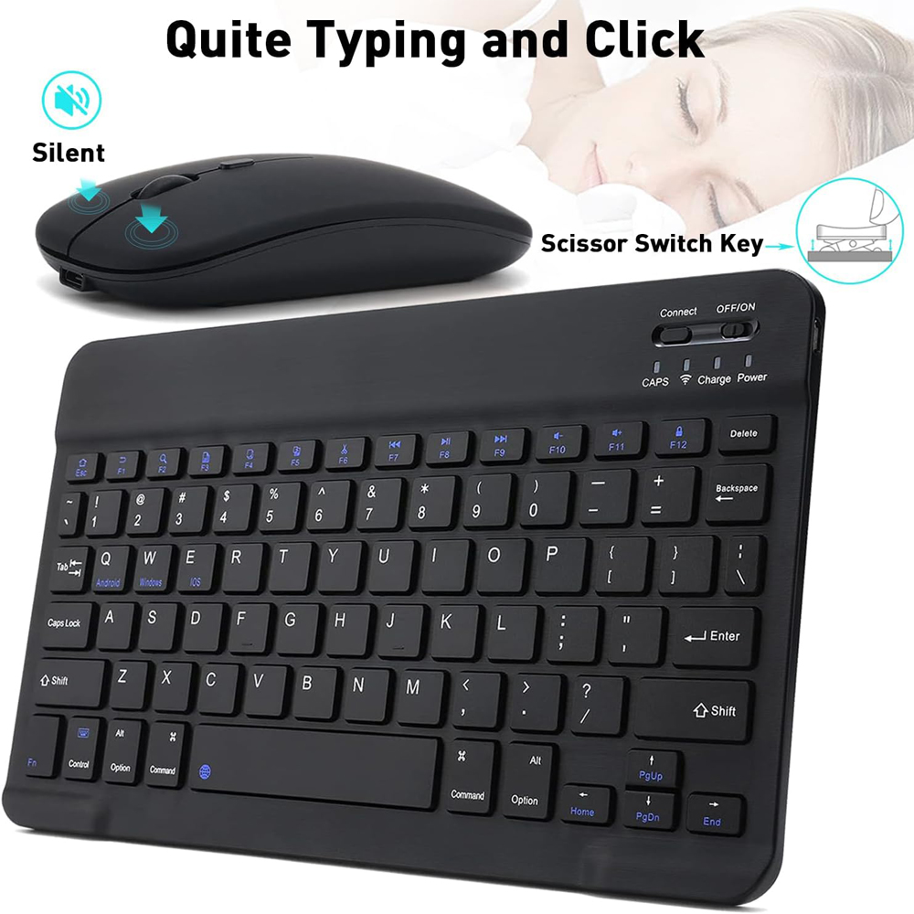 10-дюймовая беспроводная мини- – обзор и цена Tablet Accessories Keyboard