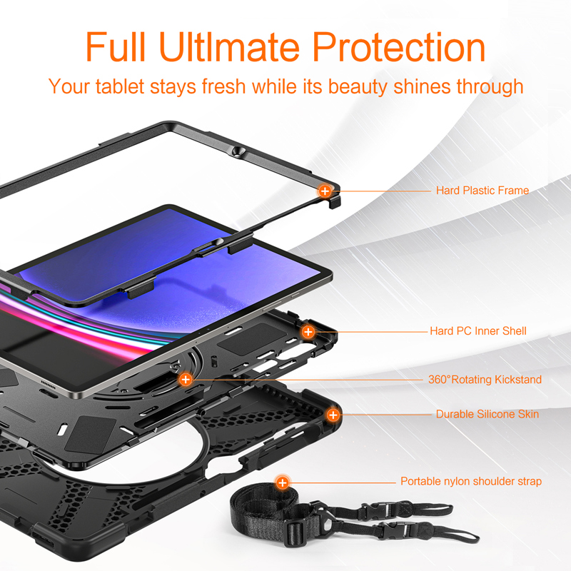 Сверхмощный противоударный чех – обзор и цена Tablet S9 Fe Accessories