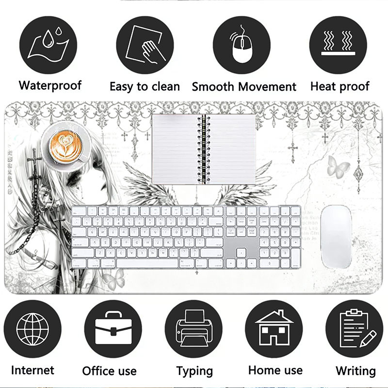 Кожаный коврик для мыши, черно – обзор и цена Tablet With All Accessories