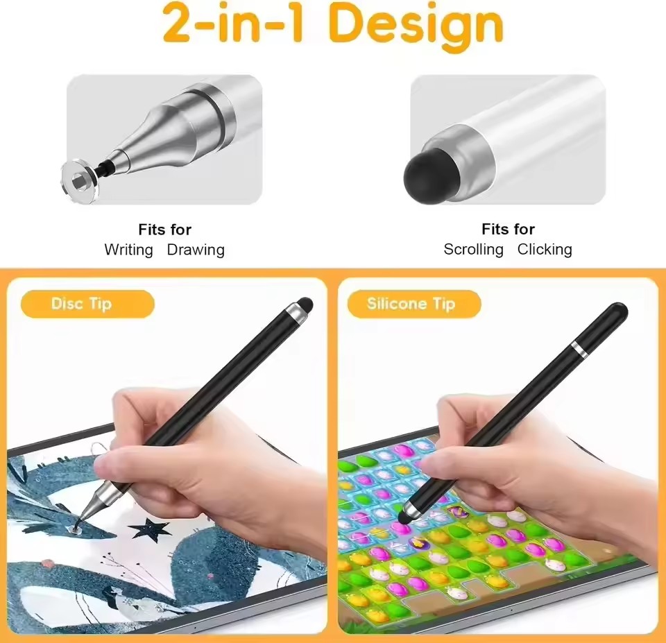 Универсальный стилус 2 в 1 для – обзор и цена Useful Tablet Accessories
